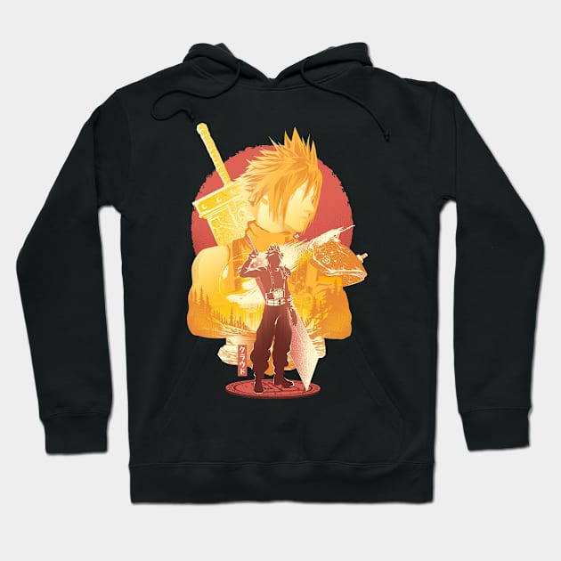 Mercenary Soldier Cloud Hoodie by plonkbeast